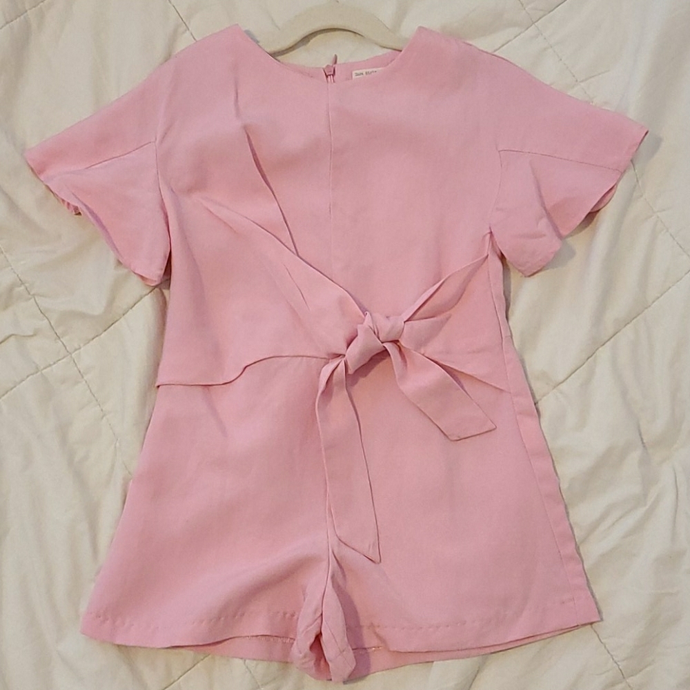 Zara Pink Casual Kids Romper